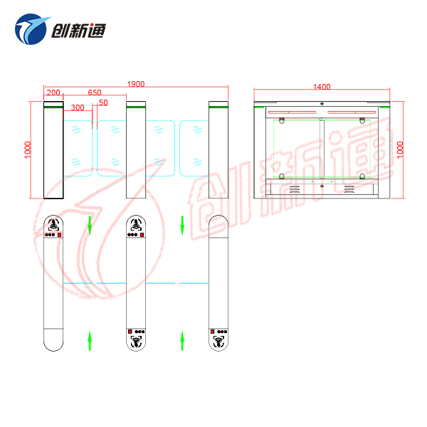 速通闸CXT-BT200