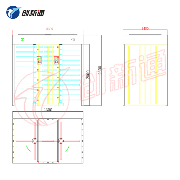 旋转闸CXT-C1702F-90