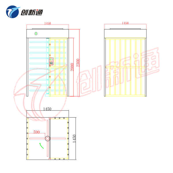 旋转闸CXT-C1701F-90