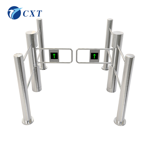 Supermarket Security Turnstile with guardrail CXT-Bw130sh