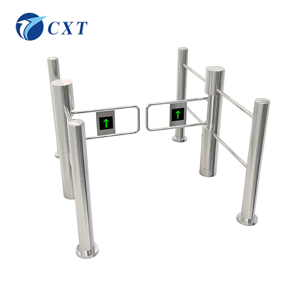 Supermarket Security Turnstile with guardrail CXT-Bw130sh