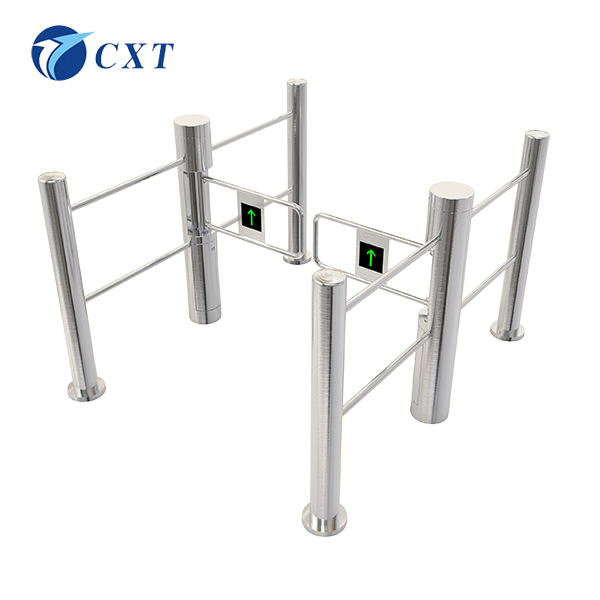 Supermarket Security Turnstile with guardrail CXT-Bw130sh